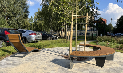 Park kieszonkowy przy ul. Sportowej, fot. ViC / RESinet.pl, Rzeszów